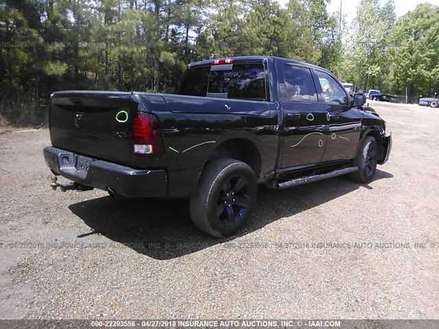 1C6RR7MT3GS226453 - 2016 RAM 1500 SPORT BLACK photo 4