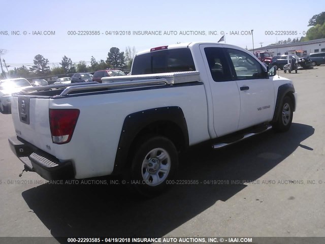 1N6BA06A46N534486 - 2006 NISSAN TITAN XE/SE/LE WHITE photo 4