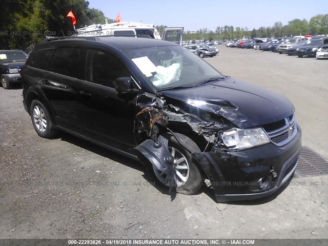 3C4PDCBB0ET138778 - 2014 DODGE JOURNEY SXT BLACK photo 1