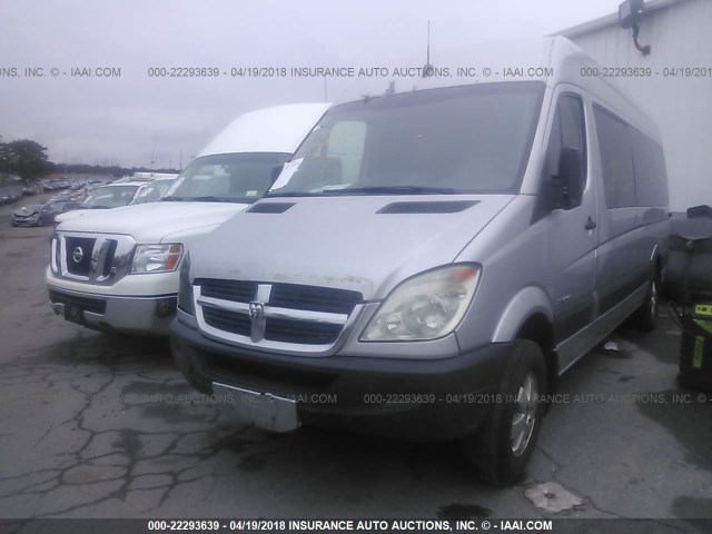 WDWPE845685265991 - 2008 DODGE SPRINTER 2500 BLACK photo 2