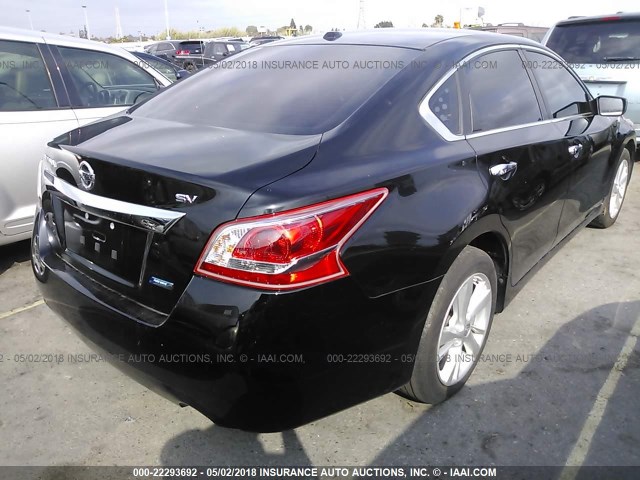 1N4AL3AP3DN450863 - 2013 NISSAN ALTIMA 2.5/S/SV/SL BLACK photo 4