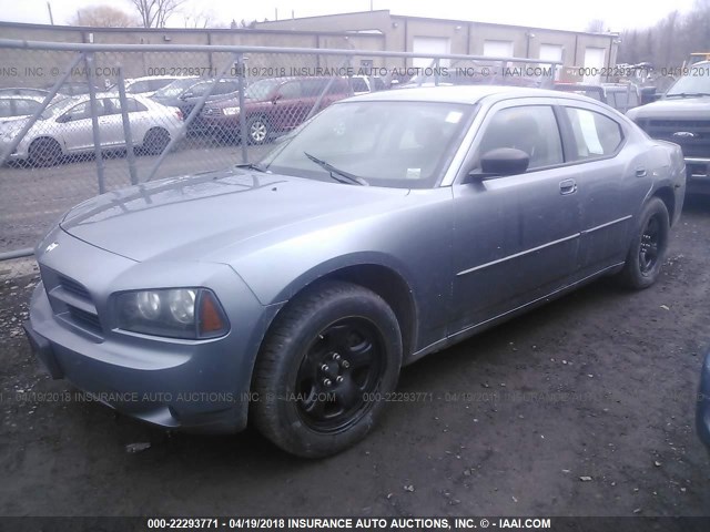 2B3KA43G36H503517 - 2006 DODGE CHARGER SE/SXT SILVER photo 2