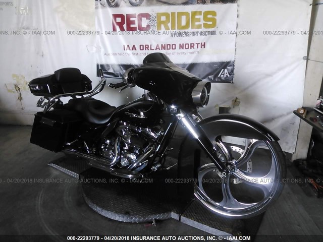 1HD1KB41XAB667062 - 2010 HARLEY-DAVIDSON FLHX BLACK photo 1