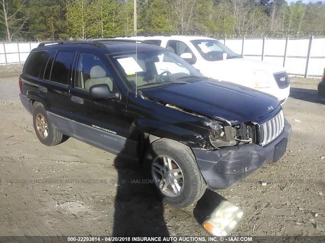 1J4GX48N34C436695 - 2004 JEEP GRAND CHEROKEE LAREDO/COLUMBIA/FREEDOM BLACK photo 1