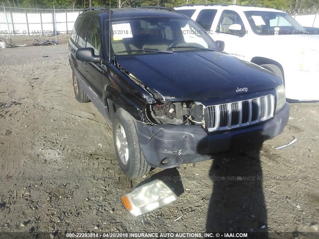 1J4GX48N34C436695 - 2004 JEEP GRAND CHEROKEE LAREDO/COLUMBIA/FREEDOM BLACK photo 6