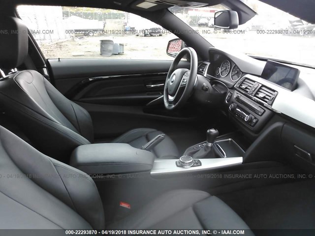 WBA3R5C58GK371183 - 2016 BMW 435 XI GRAY photo 5