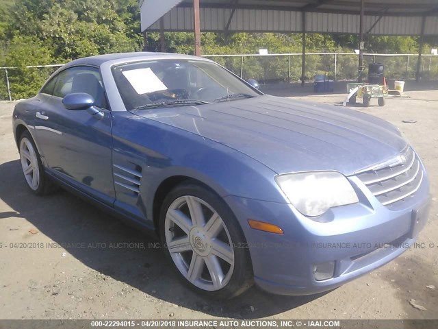 1C3AN69L75X038740 - 2005 CHRYSLER CROSSFIRE LIMITED BLUE photo 1