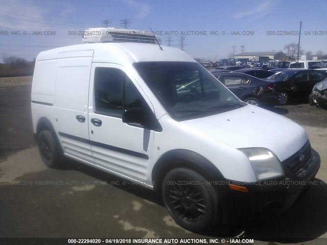 NM0LS7AN0CT108855 - 2012 FORD TRANSIT CONNECT XL WHITE photo 1