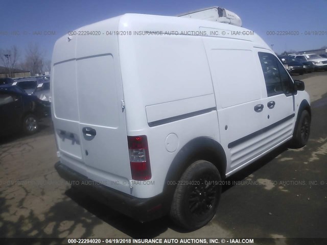 NM0LS7AN0CT108855 - 2012 FORD TRANSIT CONNECT XL WHITE photo 4
