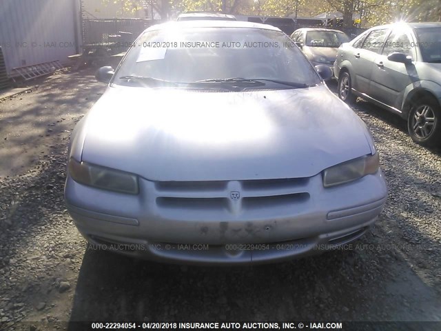 1B3EJ46X3YN115545 - 2000 DODGE STRATUS SE SILVER photo 6