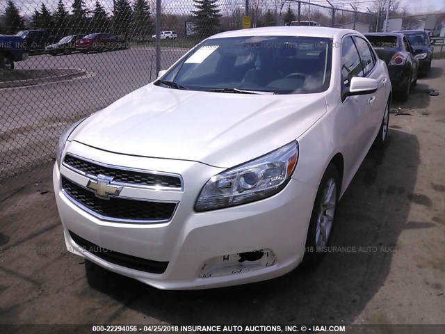 1G11D5RR4DF116501 - 2013 CHEVROLET MALIBU 1LT 白色 照片 2