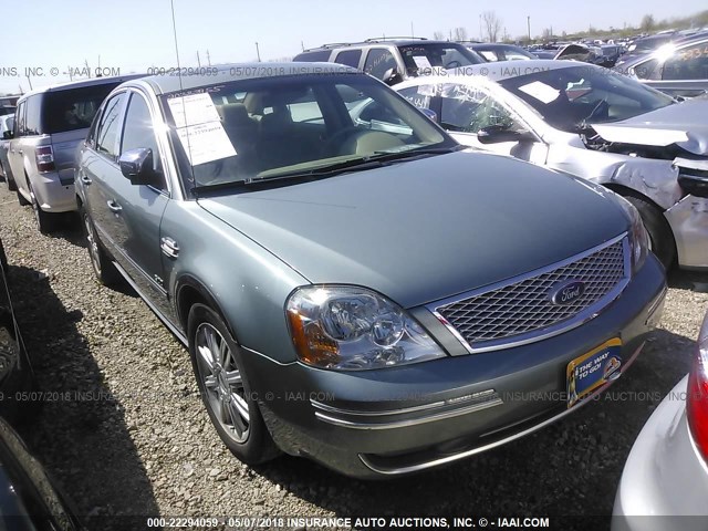 1FAFP25165G146457 - 2005 FORD FIVE HUNDRED LIMITED GREEN photo 1