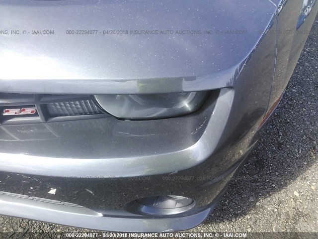 2G1FT1EW4A9214364 - 2010 CHEVROLET CAMARO SS Gris foto 6