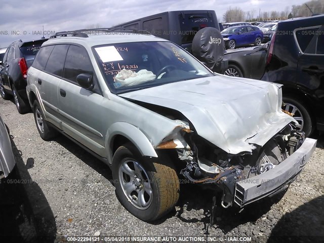 4S4BP61C677317231 - 2007 SUBARU LEGACY OUTBACK 2.5I Champagne photo 1