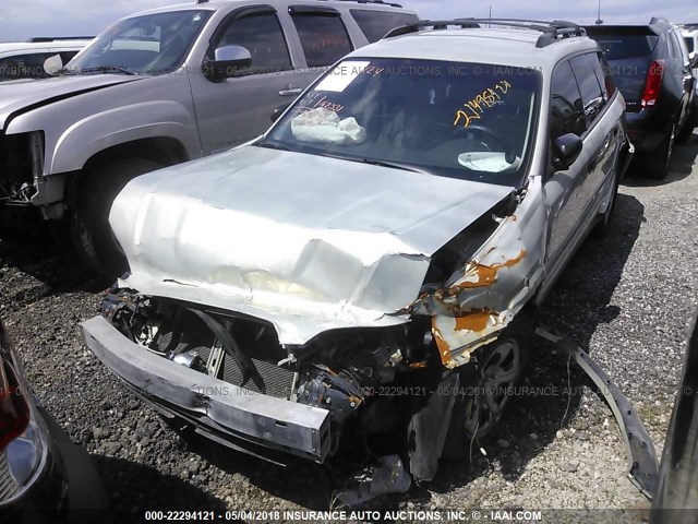 4S4BP61C677317231 - 2007 SUBARU LEGACY OUTBACK 2.5I Champagne photo 2