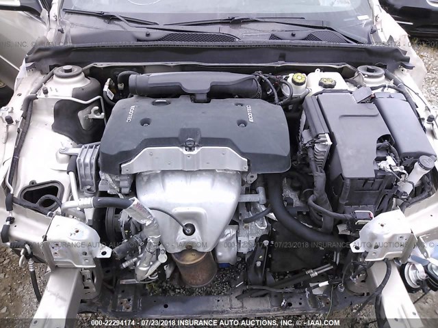 1G11C5SL3EF277500 - 2014 CHEVROLET MALIBU 1LT Champagne photo 10