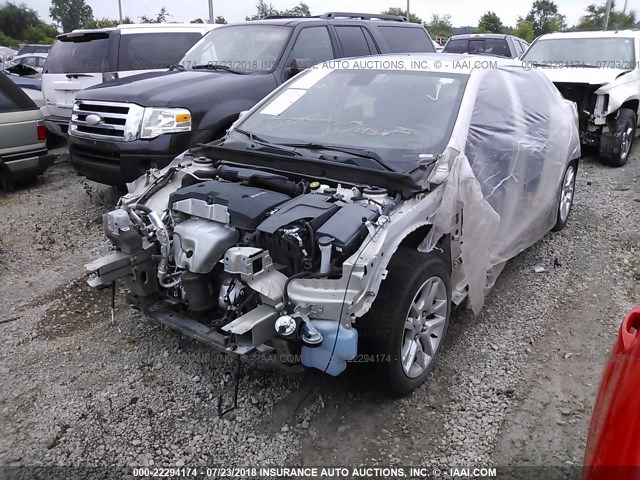 1G11C5SL3EF277500 - 2014 CHEVROLET MALIBU 1LT Champagne photo 2