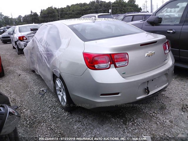1G11C5SL3EF277500 - 2014 CHEVROLET MALIBU 1LT Champagne photo 3