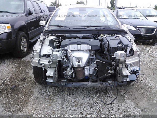 1G11C5SL3EF277500 - 2014 CHEVROLET MALIBU 1LT Champagne photo 6