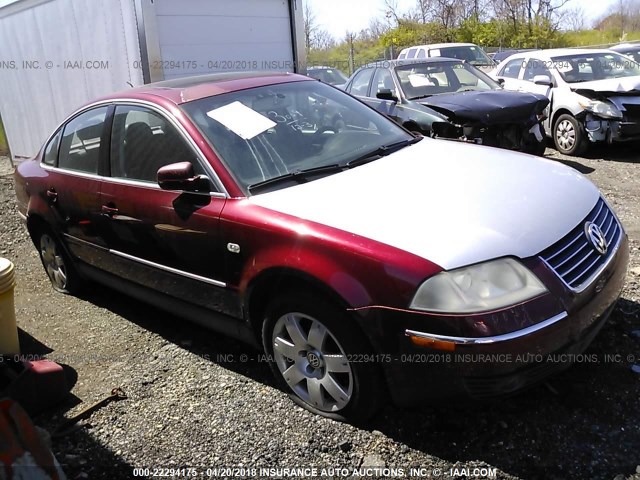 WVWRH63B03P042227 - 2003 VOLKSWAGEN PASSAT GLX 红色 照片 1