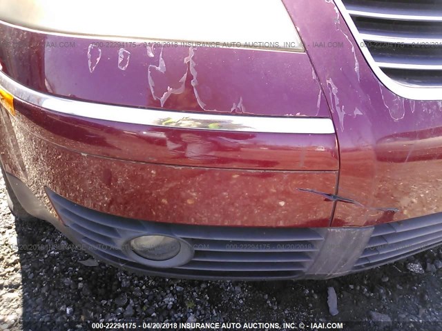 WVWRH63B03P042227 - 2003 VOLKSWAGEN PASSAT GLX 红色 照片 6