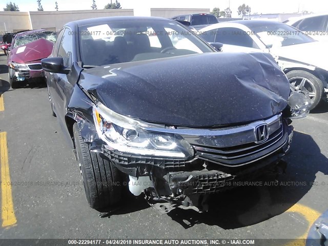 1HGCR2F51GA093263 - 2016 HONDA ACCORD SPORT 黑色 照片 6