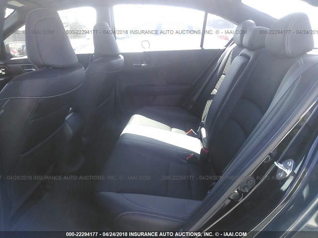 1HGCR2F51GA093263 - 2016 HONDA ACCORD SPORT 黑色 照片 8