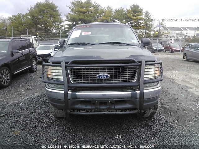 1FMPU16LX1LA45159 - 2001 FORD EXPEDITION XLT 绿色 照片 6