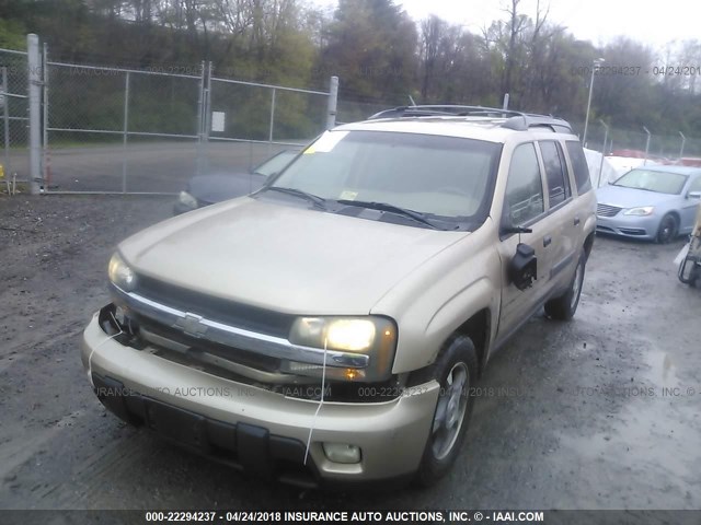 1GNET16S146228871 - 2004 CHEVROLET TRAILBLAZER EXT LS/EXT LT GOLD photo 6