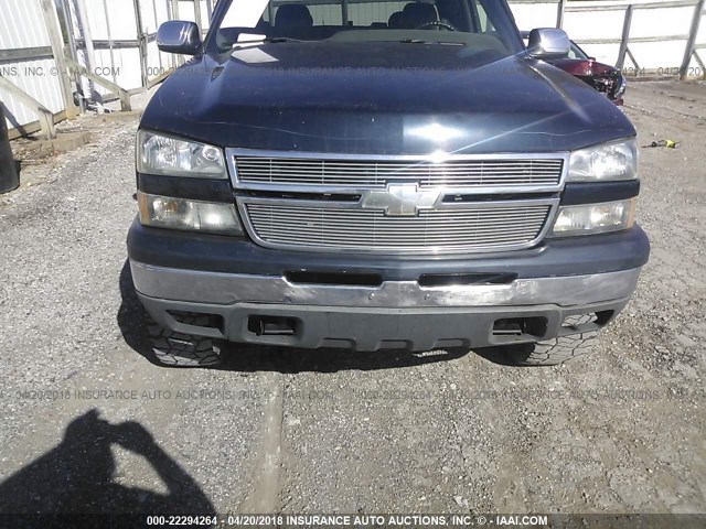 1GCEK19Z47E166557 - 2007 CHEVROLET SILVERADO K1500 CLASSIC BLUE photo 6