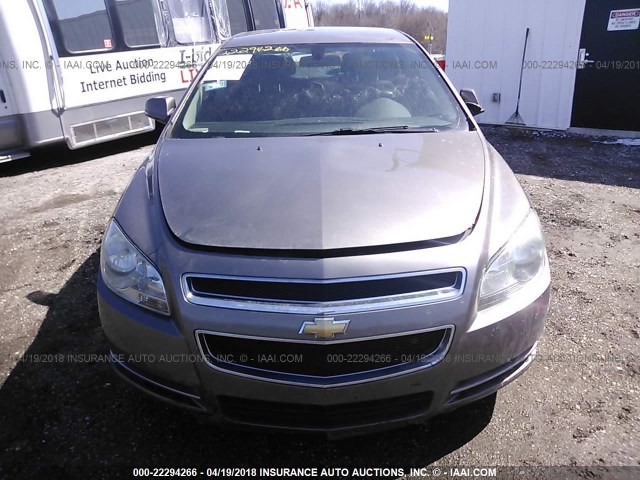 1G1ZC5E05AF189322 - 2010 CHEVROLET MALIBU 1LT 棕色 照片 6