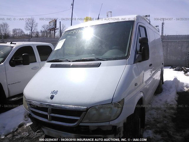 WD0PD644465886698 - 2006 DODGE SPRINTER 2500 WHITE photo 2