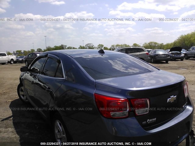 1G11B5SL9EF198867 - 2014 CHEVROLET MALIBU LS 蓝色 照片 3