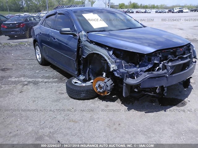 1G11B5SL9EF198867 - 2014 CHEVROLET MALIBU LS 蓝色 照片 6