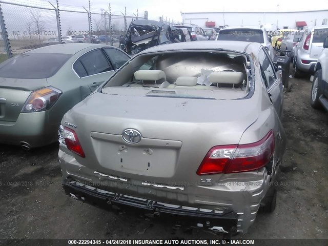 4T1BE46K17U041794 - 2007 TOYOTA CAMRY NEW GENERAT CE/LE/XLE/SE BEIGE photo 6