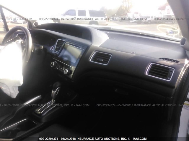 19XFB2F91FE219412 - 2015 HONDA CIVIC EXL თეთრი ფოტო 5
