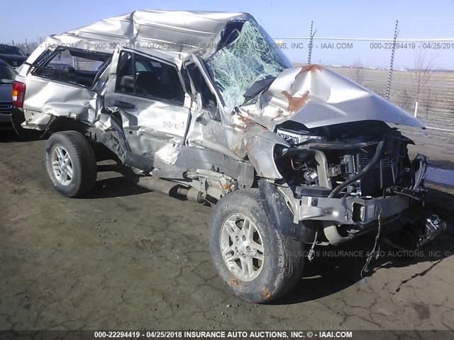 1J4GW48S54C210621 - 2004 JEEP GRAND CHEROKEE LAREDO/COLUMBIA/FREEDOM 银色 照片 1