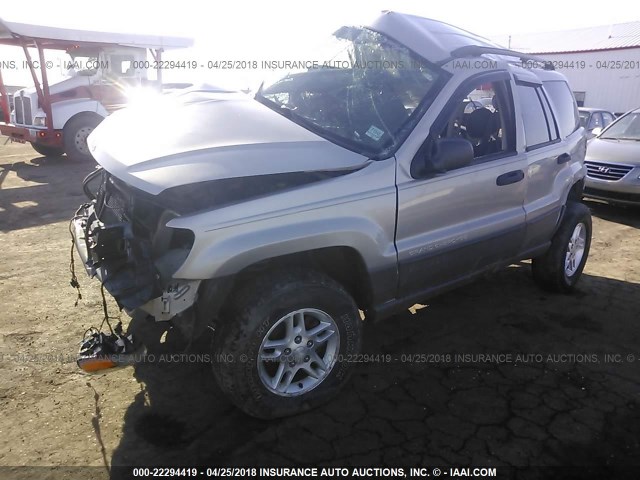 1J4GW48S54C210621 - 2004 JEEP GRAND CHEROKEE LAREDO/COLUMBIA/FREEDOM 银色 照片 2