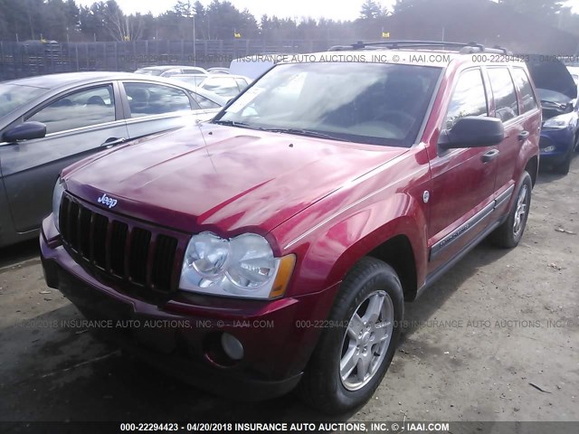 1J4HR48N05C566014 - 2005 JEEP GRAND CHEROKEE LAREDO/COLUMBIA/FREEDOM 红色 照片 2