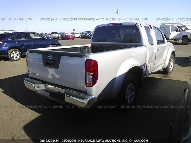 1N6BD0CT3GN777771 - 2016 NISSAN FRONTIER S/SV SILVER photo 4