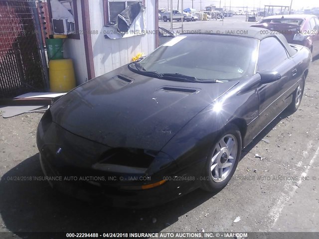 2G1FP32P6R2203920 - 1994 CHEVROLET CAMARO Z28 BLACK photo 2