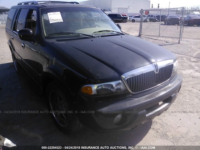 5LMEU27R72LJ17837 - 2002 LINCOLN NAVIGATOR BLACK photo 1