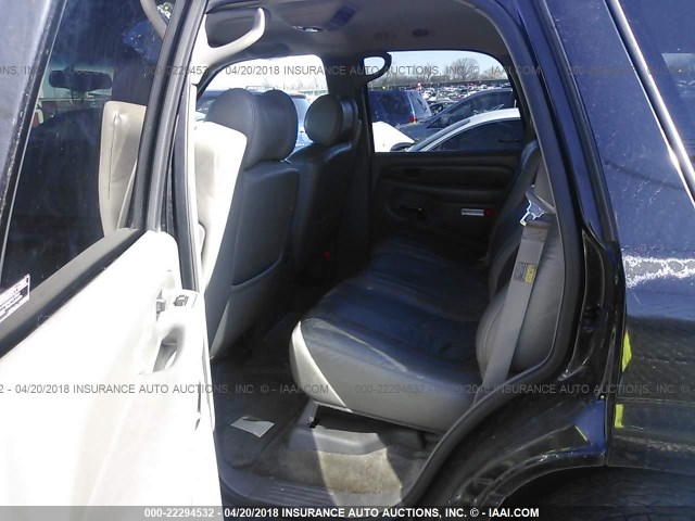 1GKEK63U12J119310 - 2002 GMC DENALI BLACK photo 8