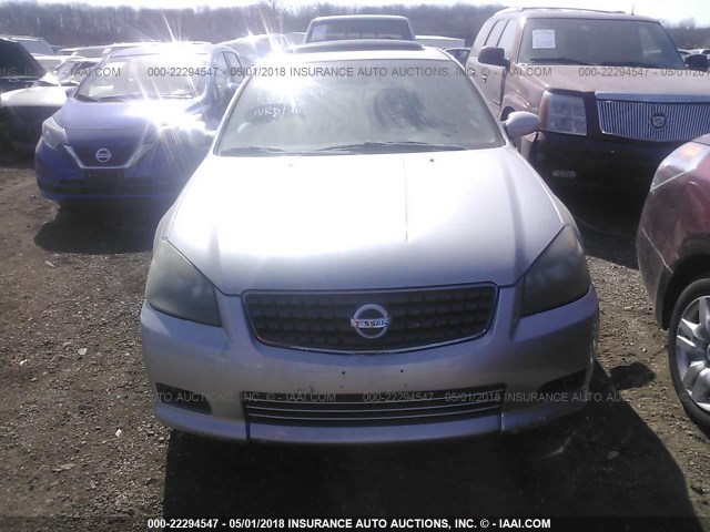 1N4BL11D25C315420 - 2005 NISSAN ALTIMA SE/SL/SE-R SILVER photo 6