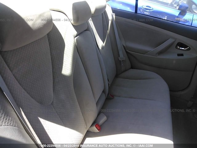 4T1BE46KX7U016537 - 2007 TOYOTA CAMRY NEW GENERAT CE/LE/XLE/SE BLUE photo 8