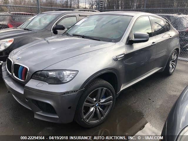 5YMGZ0C51CLK14923 - 2012 BMW X6 M BLACK photo 2