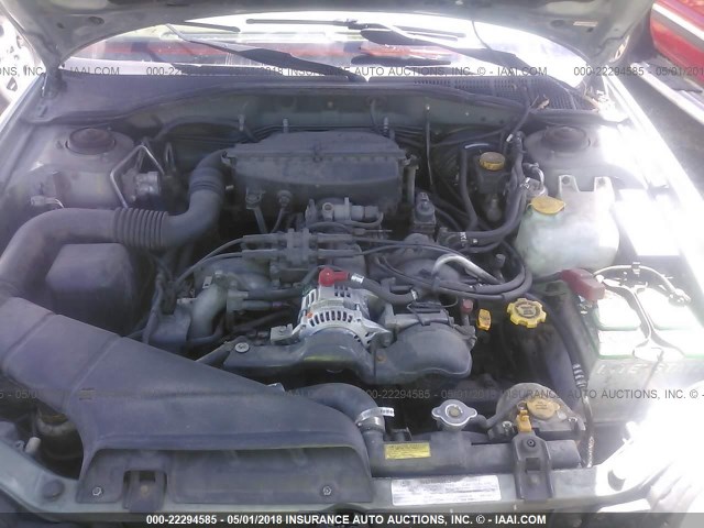 4S3BH675937636899 - 2003 SUBARU LEGACY OUTBACK AWP 绿色 照片 10