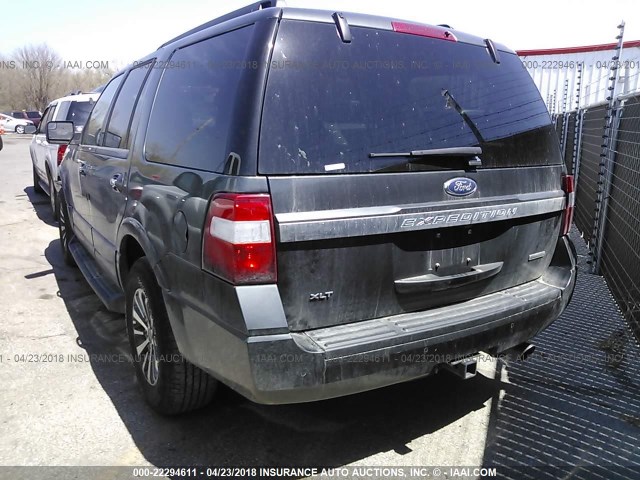 1FMJU1JT7HEA52985 - 2017 FORD EXPEDITION XLT/KING RANCH GRAY photo 3