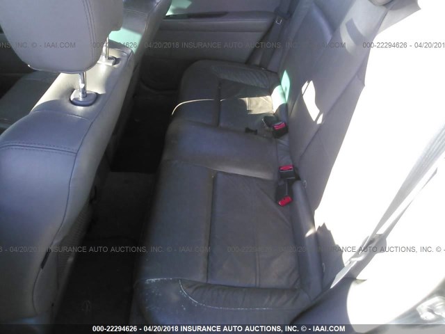 JF1SG65664H750262 - 2004 SUBARU FORESTER 2.5XS 黑色 照片 8