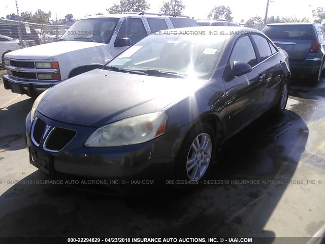 1G2ZG558X64251418 - 2006 PONTIAC G6 SE1 GRAY photo 2